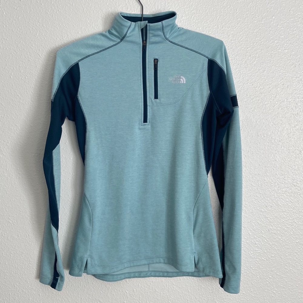 North Face Impulse Quarter Zip Pullover (Small) - image 1